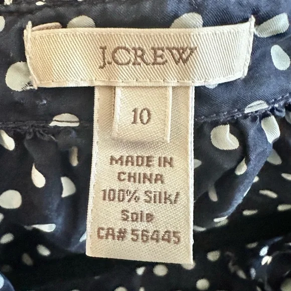 J. Crew Silk Blouse - Picture 3 of 3